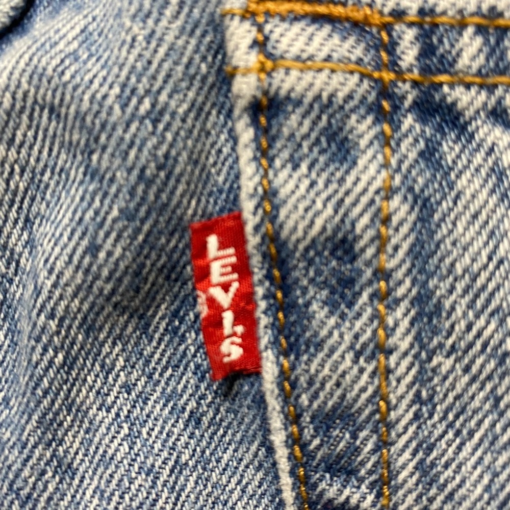 Levis Wedgie Jeans Womens Size 26 Blue PREMIUM Denim Button‎ Fly Cotton Denim - Picture 10 of 12